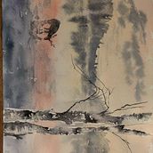 My project for course: Atmospheric Landscapes in Watercolor . Un projet de Beaux Arts, Peinture , et Aquarelle de Alla Kemelmakher - 05.05.2022