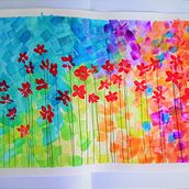 My project for course: Artistic Floral Watercolor: Connect with Nature. Traditional illustration, Painting, Watercolor Painting, and Botanical Illustration project by Zedre Hartman - 05.05.2022