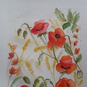 Il mio progetto del corso: Acquerelli floreali: entra in sintonia con la natura. Traditional illustration, Painting, Watercolor Painting, and Botanical Illustration project by Raffaella Russo - 05.05.2022