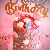 Mi Proyecto del curso: Cake design: técnicas decorativas modernas. Design, and DIY project by mariel.uscanga30 - 05.05.2022