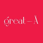 Great-A Branding. Un progetto di Illustrazione tradizionale, Br, ing, Br, identit, Tipografia, Graphic design e Design di loghi di Pily Prado - 18.10.2021