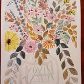 Mi Proyecto del curso: Acuarela floral: conecta con la naturaleza. Un progetto di Pittura ad acquerello di Teresa - 06.05.2022