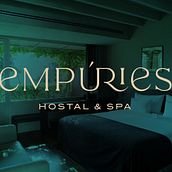 Empúries · Hostal & Spa - Branding. Un proyecto de Br e ing e Identidad de Marc Montenegro - 06.05.2022