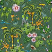 Mein Kursprojekt: Digitale Illustration von nahtlosen Mustern mit Naturmotiven. Traditional illustration, Pattern Design, Drawing, Digital Illustration, and Botanical Illustration project by Barbara Rainer - 05.06.2022