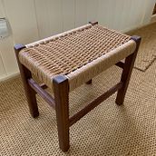 My project for course: Furniture Design: Introduction to Danish Cord Weaving. Arts, Crafts, Furniture Design, Making, Interior Design, Decoration, Fiber Arts, Upc, and cling project by Chris O'Sullivan - 05.06.2022