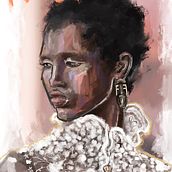 Fendi Couture. Traditional illustration project by Jousiannne Propp - 05.07.2022
