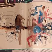 My project for course: La Fantastica: Techniques to Fuel Creativity. Design, Traditional illustration, Creativit, and Sketchbook project by i.bartolucci - 05.07.2022