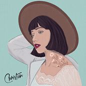 Inmersión . Traditional illustration, Vector Illustration, Digital Illustration, and Portrait Drawing project by christiancamilodtt - 05.07.2022