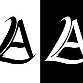 Mi Proyecto del curso: Diseño de monogramas con estilo. Un projet de Br, ing et identité, Design graphique, Calligraphie , et Création de logos de Luis Solano - 08.05.2022