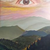 Mon projet du cours : Peinture à l'huile : créez des paysages surréalistes. Fine Arts, Painting, and Oil Painting project by andrea_selmeczi - 05.08.2022