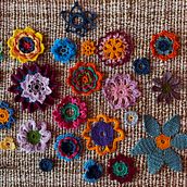 Jardin en fleurs . Crochet project by Christine Belin-Munier - 05.08.2022