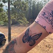 Mi Proyecto del curso: Tatuaje para principiantes. Un proyecto de Diseño de tatuajes de Anakaren Figueroa - 08.05.2022