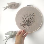 Mi Proyecto del curso: Técnicas avanzadas de bordado: puntadas y composiciones con volumen. Un proyecto de Bordado y Diseño textil de Eva María Lafuente Fadrique - 09.05.2022