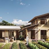 ATANDO CABOS Ein Projekt aus dem Bereich Design, Traditionelle Illustration, 3D, Architektur, Innenarchitektur, Innendesign, L, schaftsbau, 3-D-Animation, Kreativität, 3-D-Modellierung, Dekoration von Innenräumen und Instagram von Ambîtus Studium - 10.05.2022