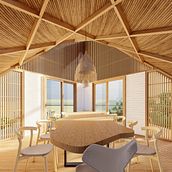 La cumbre - Eco Glamping V#1 Ein Projekt aus dem Bereich Design, Bildende Künste, Innenarchitektur, Innendesign, Dekoration von Innenräumen, Urban Art, L und schaftsbau von Ambîtus Studium - 10.05.2022