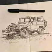 Sketchbook Doodling Ein Projekt aus dem Bereich Traditionelle Illustration, Skizzenentwurf, Zeichnung, Sketchbook und Illustration mit Tinte von Meor Fayyadh - 10.05.2022