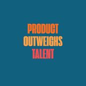 Product Outweighs Talent. Motion Graphics, Animation, T, pograph, 3D Animation, Kinetic T, and pograph project by nlmolomo - 05.10.2022