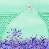 My project for course: Modern Watercolor Techniques: Colors, Dreams, and Emotions. Traditional illustration, Fine Arts, Painting, and Watercolor Painting project by Denisa Roşca - 05.10.2022