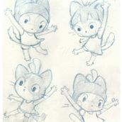 My project for course: Kawaii-Style Story Illustration Ein Projekt aus dem Bereich Traditionelle Illustration, Design von Figuren, Digitale Illustration und Manga von Karin Due Østergaard-Jensen - 10.05.2022