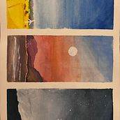 Scenary. Un progetto di Pittura ad acquerello di Kanza Munir - 10.05.2022