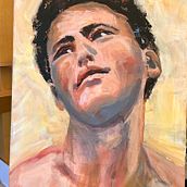 My project for course: Contemporary Oil Portraiture. Een project van Traditionele illustratie,  Beeldende kunst, Schilderij y  Olieverfschilderij van dblbyrne - 10.05.2022