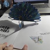 Meu projeto do curso: Criação de livros pop-up. Arts, Crafts, Editorial Design, Paper Craft, Bookbinding, and Creating with Kids project by Cindy Guedes Reis - 05.10.2022