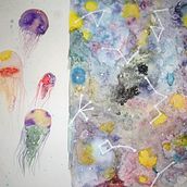 Mi proyecto del curso: Técnicas modernas de acuarela. Un proyecto de Ilustración tradicional, Bellas Artes, Pintura y Pintura a la acuarela de Cincia Korovaichuk - 11.05.2022
