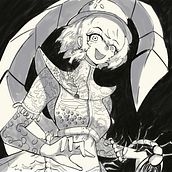 Honey. Traditional illustration, Character Design, Drawing, and Manga project by Míssil Míssil - 05.11.2022