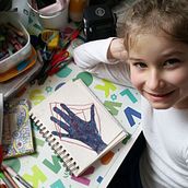 Mój projekt z kursu: Rysunek dla początkujących, poziom -1. Un progetto di Disegno a matita, Disegno, Creatività con i bambini e Sketchbook di wandzia - 11.05.2022