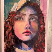 My project for course: Contemporary Oil Portraiture. Un progetto di Illustrazione tradizionale, Belle arti, Pittura e Pittura ad olio di fryskeskiepke - 11.05.2022