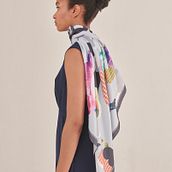 Scarf Pattern Design . Traditional illustration, Accessor, Design, Graphic Design, and Screen Printing project by Jan Leung - 12.04.2021