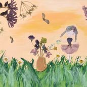 Il mio progetto del corso: Tecniche fondamentali di pressatura botanica. Een project van Craft,  Beeldende kunst, Collage, DIY y Bloem- en plantenschikken van cardarelli_silvia - 11.05.2022