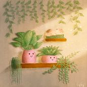 My project for course: Atmospheric Scenes in Procreate: Paint with Color and Light. Traditional illustration, and Digital Illustration project by Linh Hoang - 05.11.2022