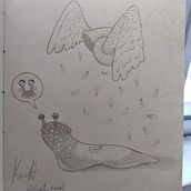 Flying home. Un progetto di Disegno a matita di Karol Angel - 11.05.2022