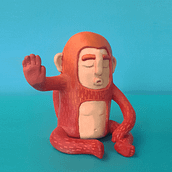 Chango ohhhhm Art Toy. Character Design, Sculpture, To, Design, Art To, and s project by JPablo Matz - 02.23.2022