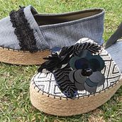 Mi proyecto del curso: Diseño y confección de alpargatas. Accessor, Design, Arts, Crafts, Shoe Design, and Fiber Arts project by Kopany Bernal C. - 05.12.2022
