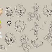 The Little Prince. Un proyecto de Ilustración tradicional, Diseño de personajes, Ilustración infantil y Narrativa de Noémie Villard - 12.05.2022