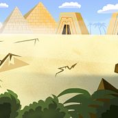 My project for course: Digital Background Painting for Animation. Traditional illustration, Animation, Digital Illustration, and Digital Painting project by Fatma Ghonemi - 05.12.2022