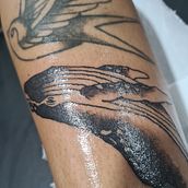 Meu projeto do curso: Tatuagem para principiantes. Tattoo Design project by Ester Kapiska - 05.12.2022