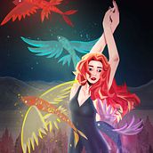 Mi proyecto del curso: Pintura digital de personajes: crea escenas mágicas. Traditional illustration, Character Design, Digital Illustration, and Digital Drawing project by janet.ac36 - 05.12.2022