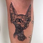Meu projeto do curso: Técnicas de tatuagem blackwork com fine line. Tattoo Design project by Pedro Vitor Rezende Leão - 05.13.2022
