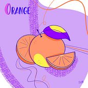 Mon projet du cours : Composition créative pour l'illustration avec Procreate. Projekt z dziedziny Tradycyjna ilustracja, Kreatywność, Ilustracja cyfrowa i Rysunek cyfrowy użytkownika Sophie Boq - 13.05.2022