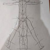 Mi proyecto del curso: Dibujo anatómico para principiantes. Een project van  Beeldende kunst,  Schetsen, Tekening met potlood,  Tekening, Realistische tekening y Anatomisch tekenen van alearte1989 - 14.05.2022
