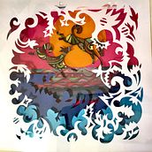 papercut 2 al tramonto. Un progetto di Illustrazione tradizionale e Design di PS Patsol - 20.03.2022