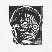 Illustrations et linogravures récentes. Un projet de Illustration traditionnelle de Gaël Salmon - 15.05.2022