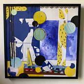 Collage. Een project van Traditionele illustratie, Collage y Aquarelschilderen van Harre Jacobs - 15.05.2022