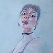 Retrato ilustrado . % Jeniffer Mazariegos tarafından hazırlanan Geleneksel illüstras, on, Güzel sanatlar, Tablo, Ve Portre Çizimi projesi - 05.16.2022