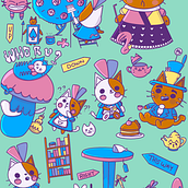 Mi proyecto del curso: Ilustración de una historia con estilo kawaii. Traditional illustration, Character Design, Digital Illustration, and Manga project by mibooestudios - 05.16.2022