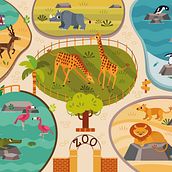 Meu projeto do curso: Ilustração vetorial estilizada com cor e personalidade. Un progetto di Illustrazione tradizionale, Graphic design, Illustrazione vettoriale e Illustrazione digitale di Ana Kozuki - 17.05.2022