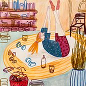 My project for course: Exploratory Sketchbook: Find Your Drawing Style. Projekt z dziedziny Trad, c, jna ilustracja, Sketching, Kreat, wność,  R, sunek, Malowanie akwarelą, Sketchbook i Malowanie gwaszami użytkownika 6fwgvv6c7j - 17.05.2022